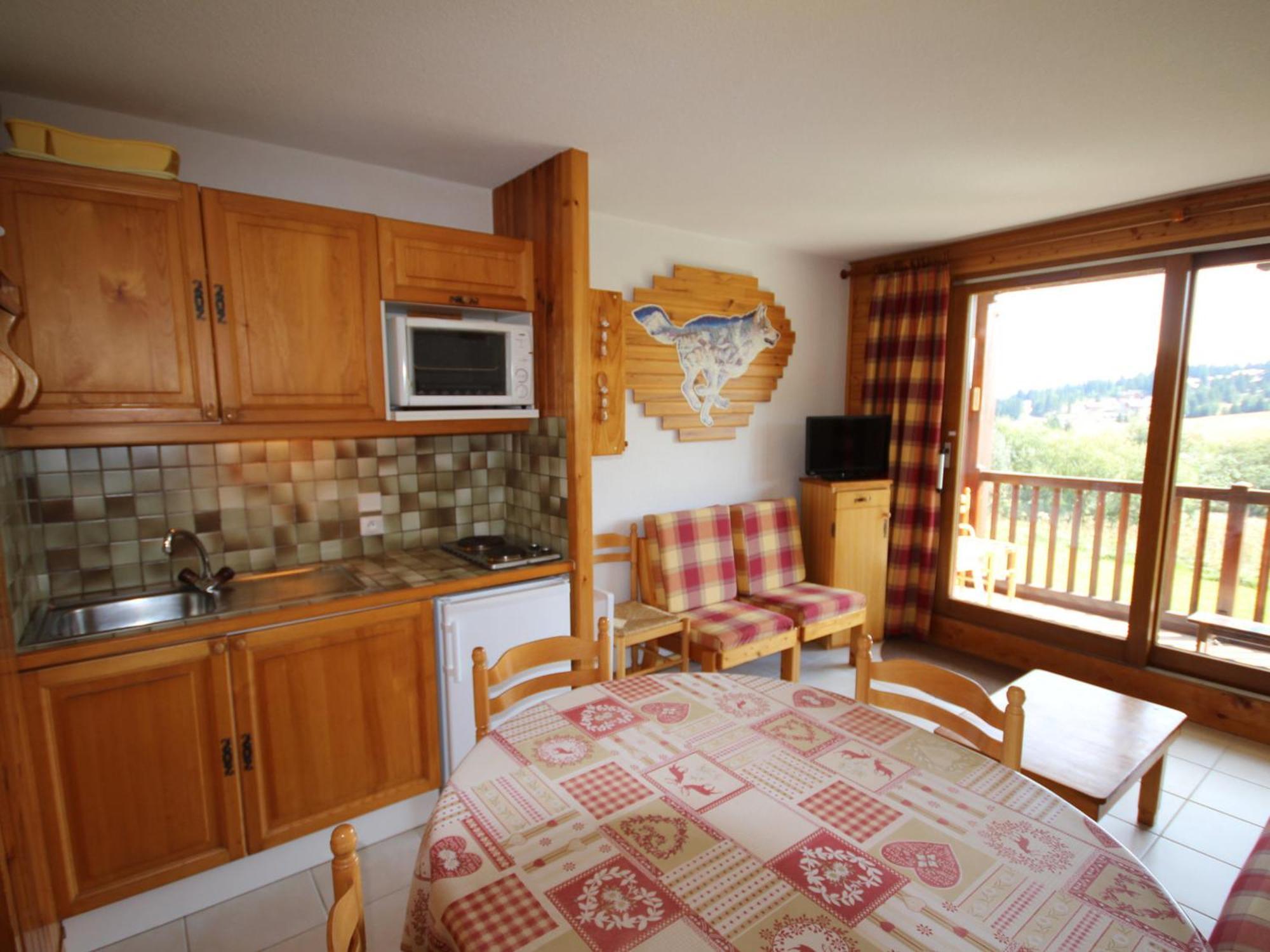 Les Saisies - Appart 6 Pers, Balcon, Equipements Complets - Fr-1-293-105 المظهر الخارجي الصورة